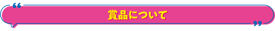 賞品について