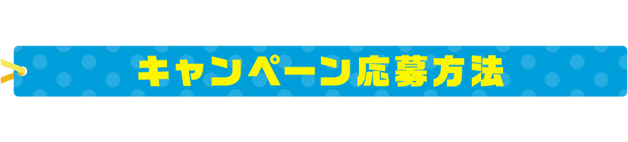 キャンペーン応募方法