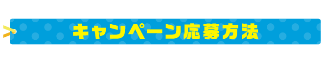 キャンペーン応募方法