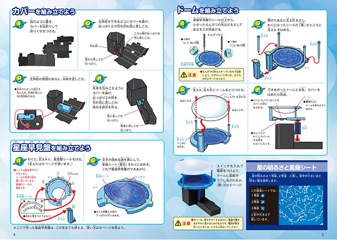 キットは、イラストを見て組み立てるだけ！