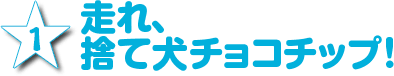 1.走れ、捨て犬チョコチップ!